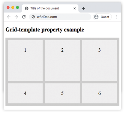 CSS grid-template another 