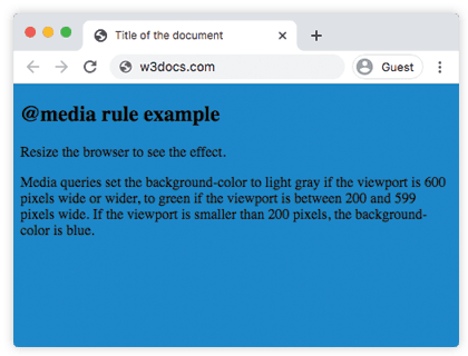 CSS @media multiple queries