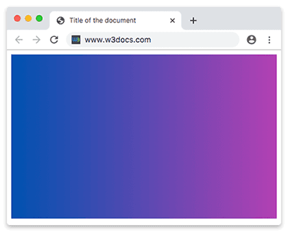 css gradients: https: Images High Quality Grahic CSS gradients | Practice with Examples | W3docs