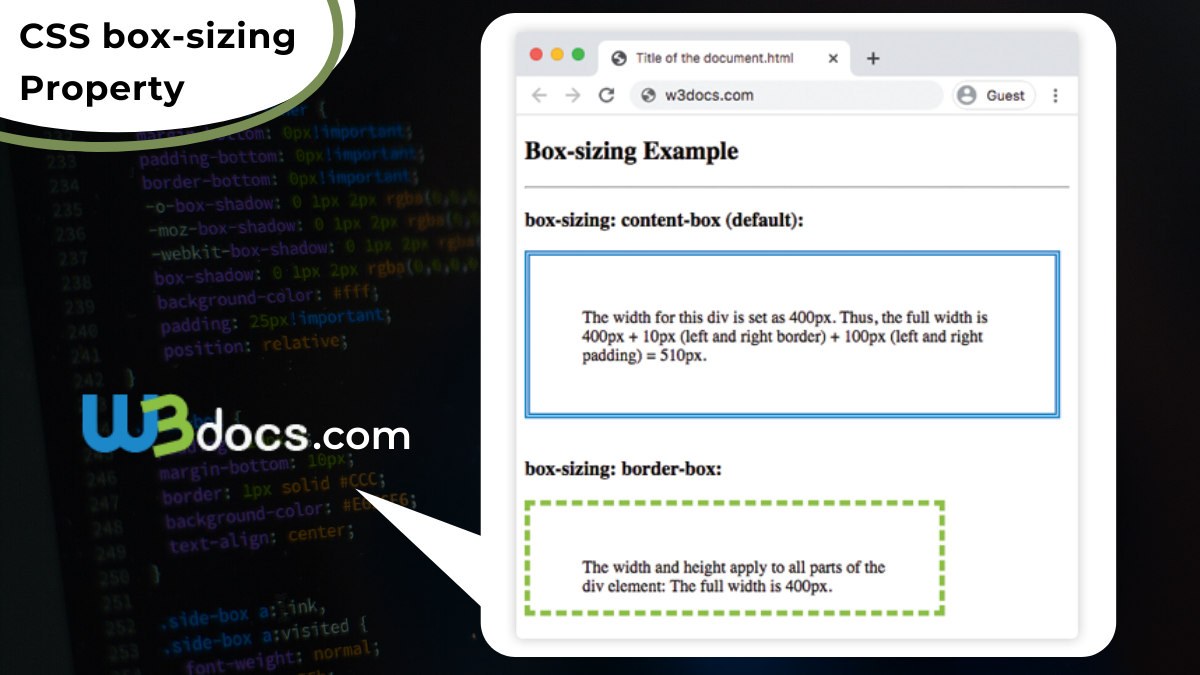 CSS box-sizing Property