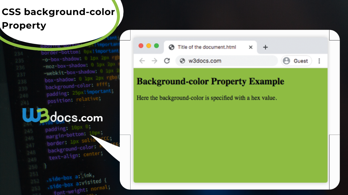 Details 300 background color property in css