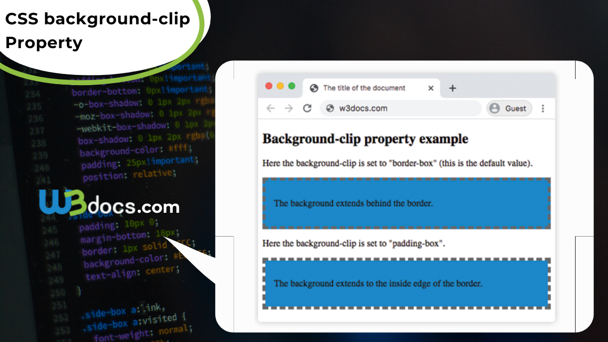 CSS background-clip Property