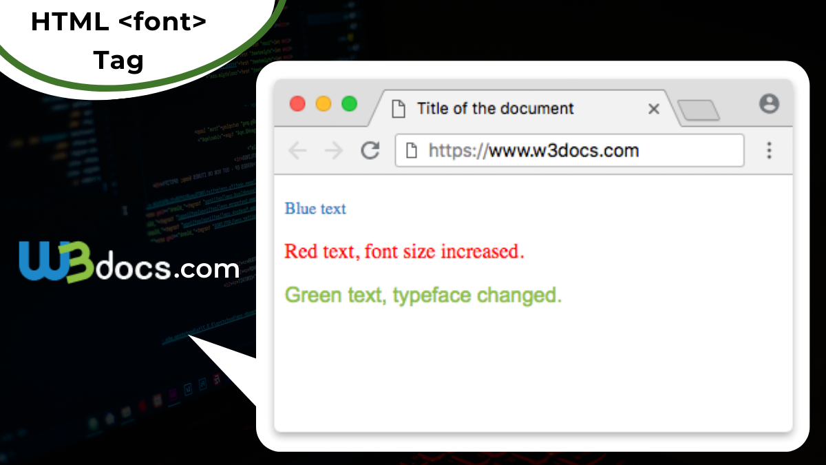 how to add font in html