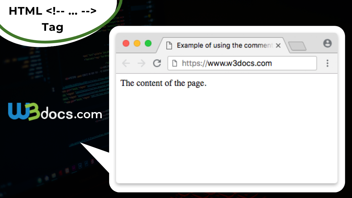 command tag in html w3schools