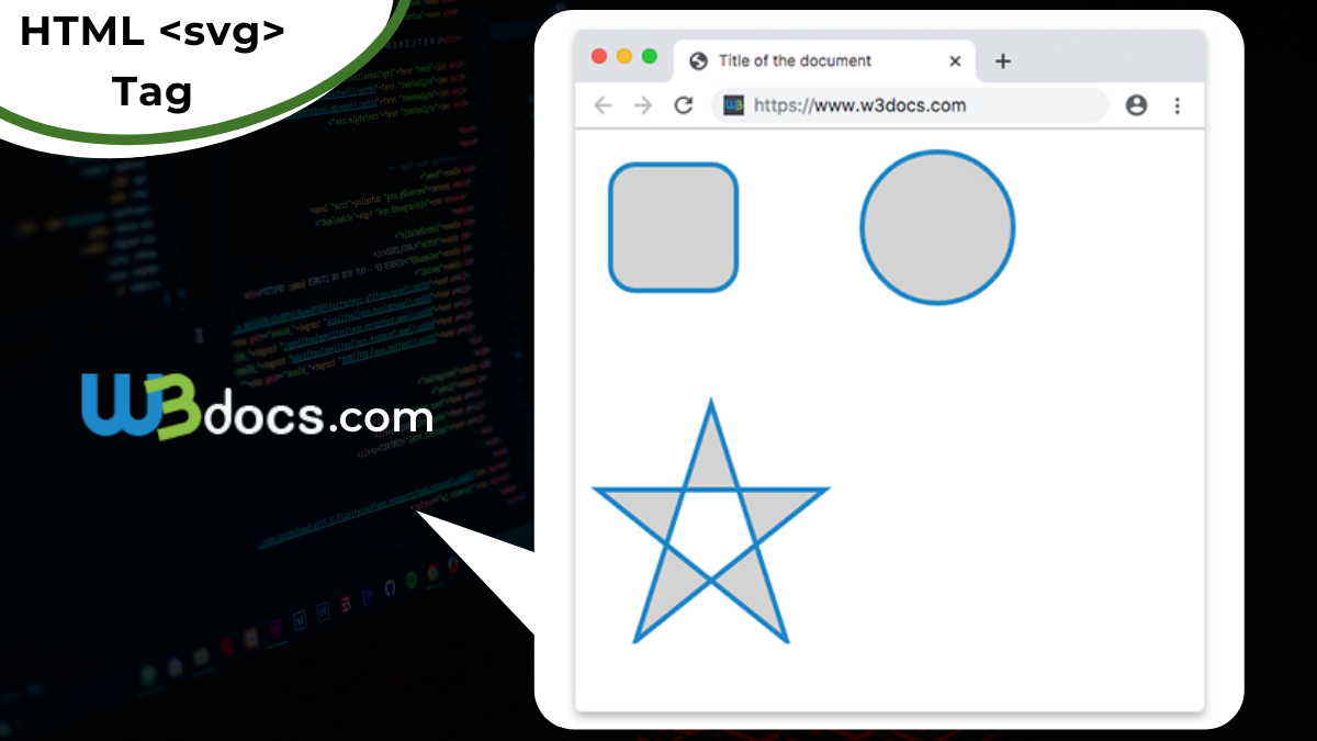 Download HTML svg Tag - Learn HTML | W3Docs