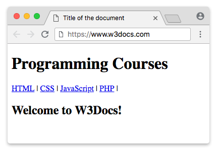 Html Nav Learn Html W3docs Html Nav Learn Html W3docs