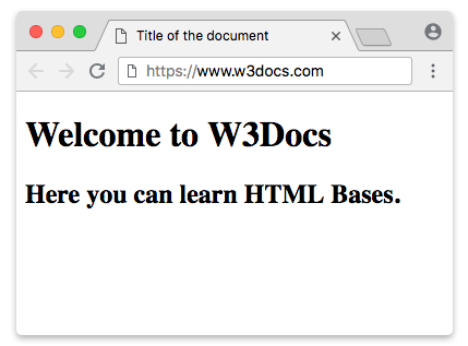 HTML hgroup Tag