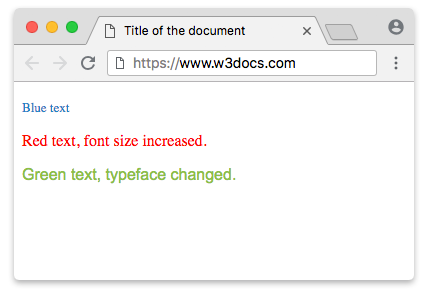 HTML font Tag Usage, Syntax, |