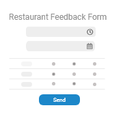 Restaurant feedback form template