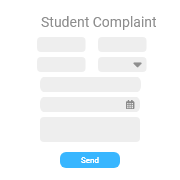 Student complaint form html-form-template