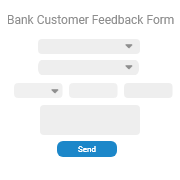 Bank customer feedback form template