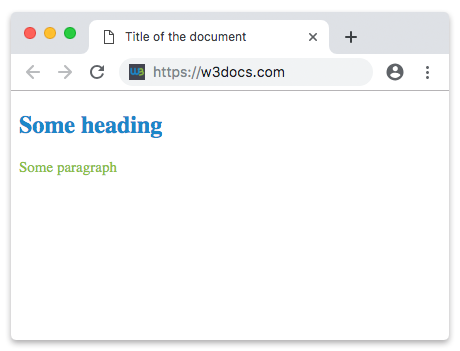 How to Define CSS Styles for an HTML Document