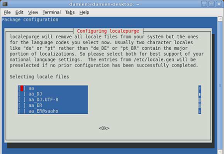Remove locale files