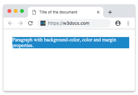 CSS Margin Property