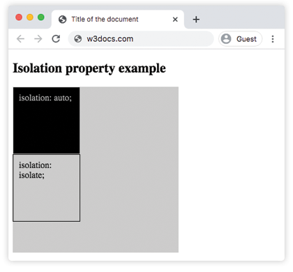CSS isolation another