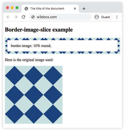 SS border-image Property