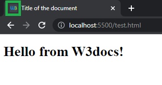 w3docs favicon