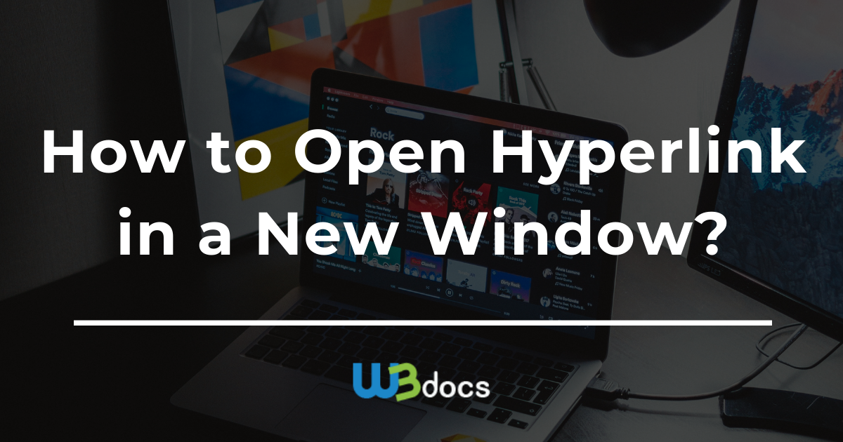 html hyperlink open in new window