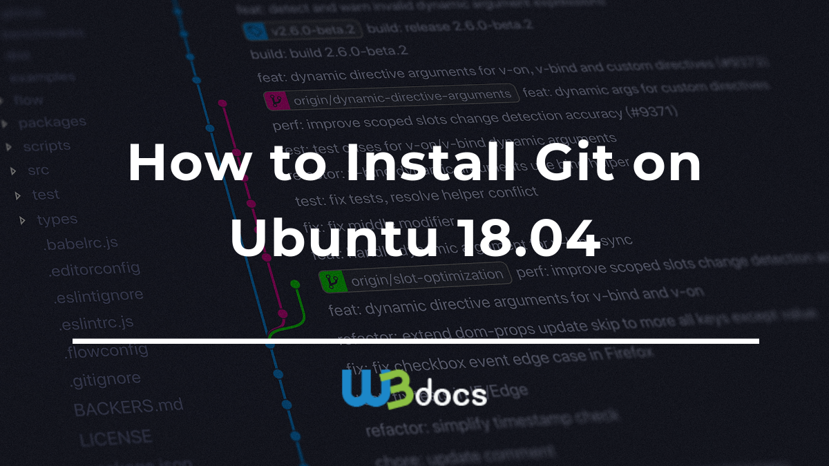 How to Install Git on Ubuntu 18.04