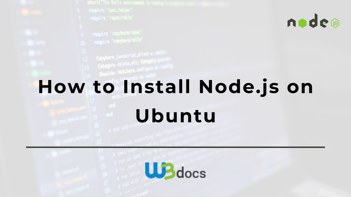 how to install latest version of node js in ubuntu