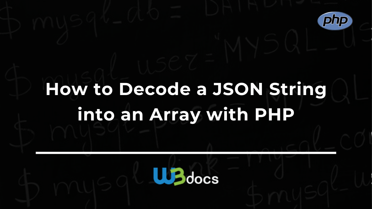 php json decode true