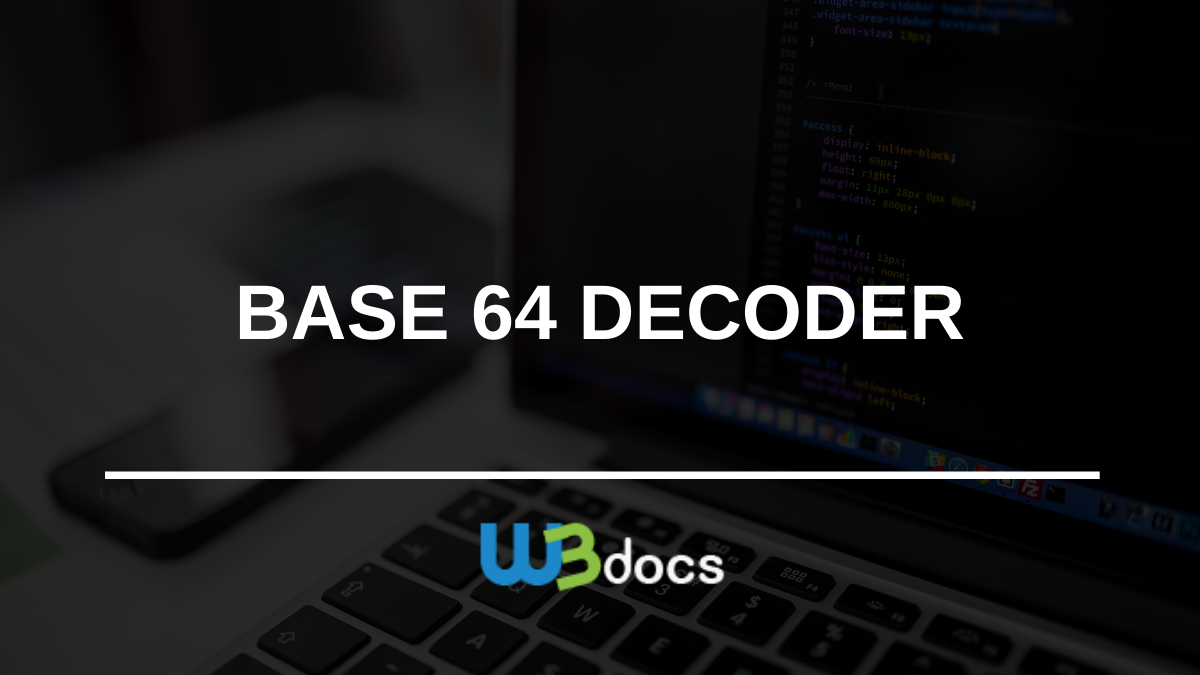 Decoder base64