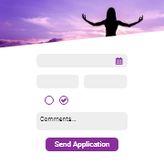Yoga application form html-form-template